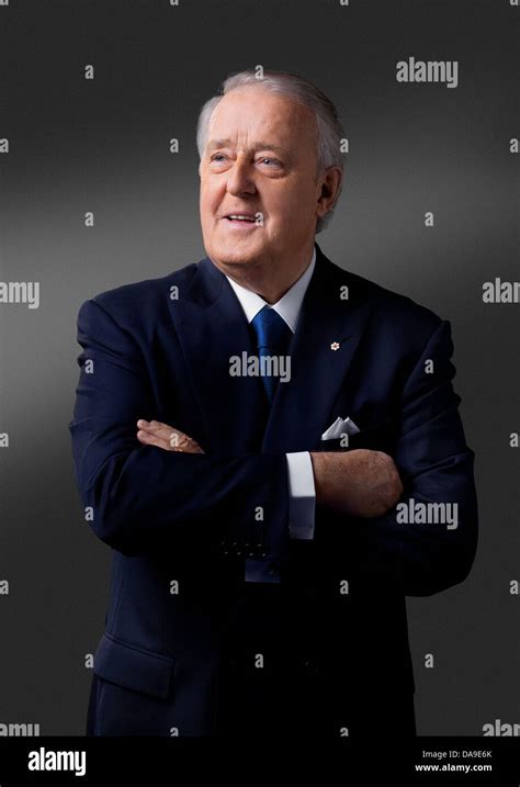 Canadian Prime Minister Brian Mulroney Stock Photo - Alamy