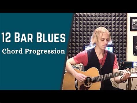 How to Play a 12 Bar Blues Chord Progression in the Key of E - Acoustic Blues Guitar Lesson ...