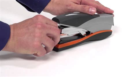 Swingline® Optima® 40 Sheet Reduced Effort Stapler - YouTube