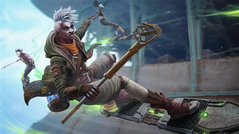 Denis Vainknot - Ekko FireLight - Arcane League of Legends fan art