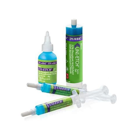 Phosphoric acid dental material - Uni-Etch® w/BAC - BISCO - for dental restorations / gel