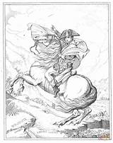 Napoleon Bonaparte  Images Of The Heros Battles And Deeds coloring sketch template