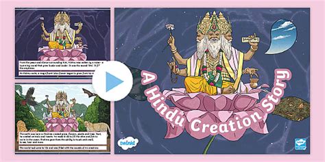 Hindu Creation Story PowerPoint - KS2 Mythology Resources