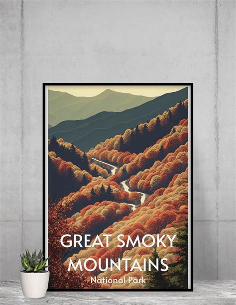 Great Smoky Mountains National Park Poster - Premium Matte Posters ...