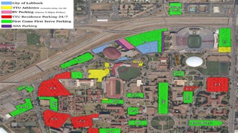 Texas Tech Announces Parking Information for Spring Game