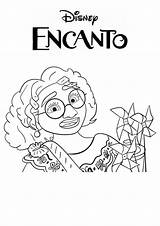 Encanto Coloring Page sketch template