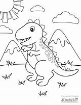 Coloring Dinosauri Dinozaury Kolorowanki Disegni Dinosaurio Dinosaure  sketch template