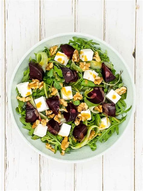 Roasted Beetroot and Feta Salad - Splash of Taste - Vegetarian Recipes