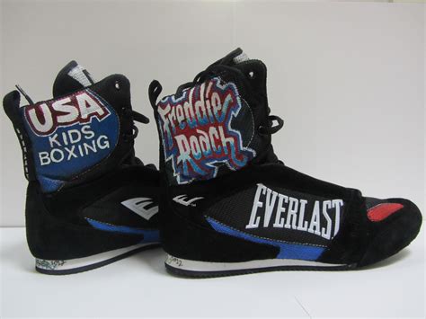 Charitybuzz: "USA Kids Boxing"; Everlast Boxing Shoes Specially Design... - Lot 314922