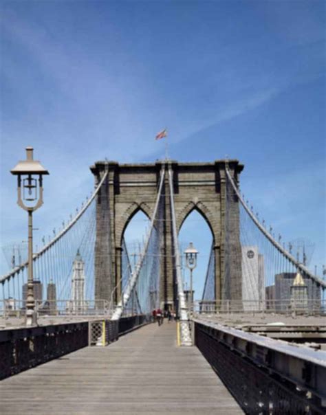 Brooklyn Bridge - Pedestrian Walkway - modlar.com