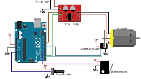 Dc Motor Arduino Schematic