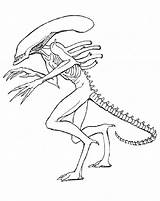 Big Alien Coloring Page  Free Printable Pages For Kids sketch template