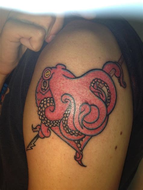 Octopus Heart Tattoo by ignisvis on DeviantArt