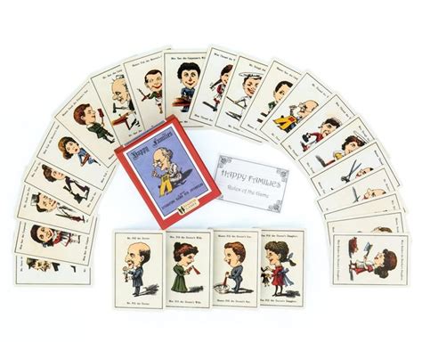 0003015_vintage-happy-families-card-game.jpeg (800×650) | Family cards, Family card games, Happy ...