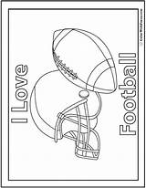 Free Printable Football Coloring Pages For Kids sketch template