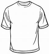 blank T Shirt Coloring Sheet Printable sketch template