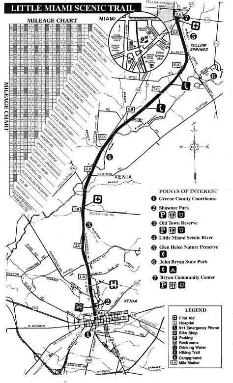 Little Miami Scenic Trail Map - Xenia Ohio • mappery