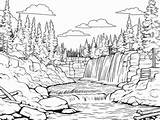 Splendid Yellowstone National Park Coloring  Page sketch template