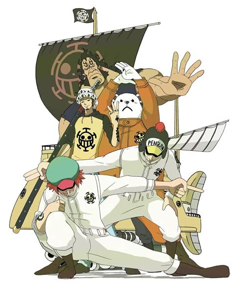 One piece Law's Crew Or at least some of the important ones. | One Piece! | Pinterest | Of ...