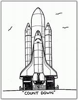 Spaceship 2 coloring page sketch template