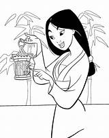 Free Mulan Drawing To Download And color  Coloring Pages sketch template