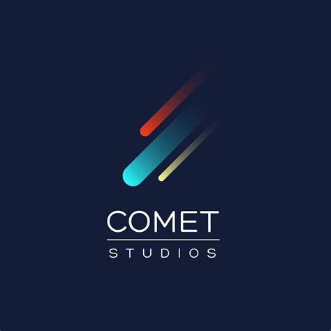 Comet Studios Logo - Paralitik Business Logo Design, Graphic Design Branding, Identity Design ...