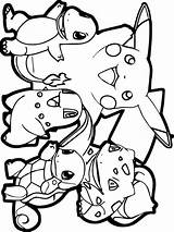 All Pokemon coloring pages sketch template