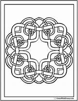 90 Celtic Coloring Pages Irish Scottish Gaelic sketch template