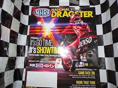 NHRA National Dragster Magazine 2020 June 19 Drag Racing Issue 11 Vol ...