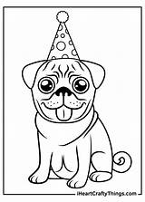 Pug Coloring Pages At Tardarrenblog Blog sketch template