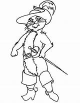 Puss In Boots Coloring Page  ColouringPages sketch template