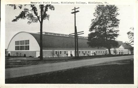 Memorial Field House at Middlebury College Vermont