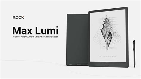 Onyx Boox Max Lumi sold out until January - Good e-Reader