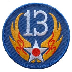 USAF 13TH PATCH - Northern Safari Army Navy