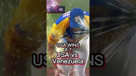 WBC USA Vs Venezuela Highlights. Trea Turner Grand Slam to Defeat Venezuela 9-7 to Advance # ...