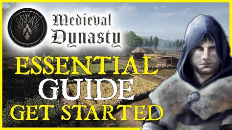 Medieval Dynasty | ESSENTIAL TIPS 🏁💡| Guide for Starting Players ...