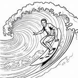 Surf And Turf Coloring Page sketch template