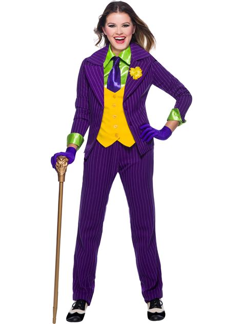 Womens Joker Costume - PartyBell.com