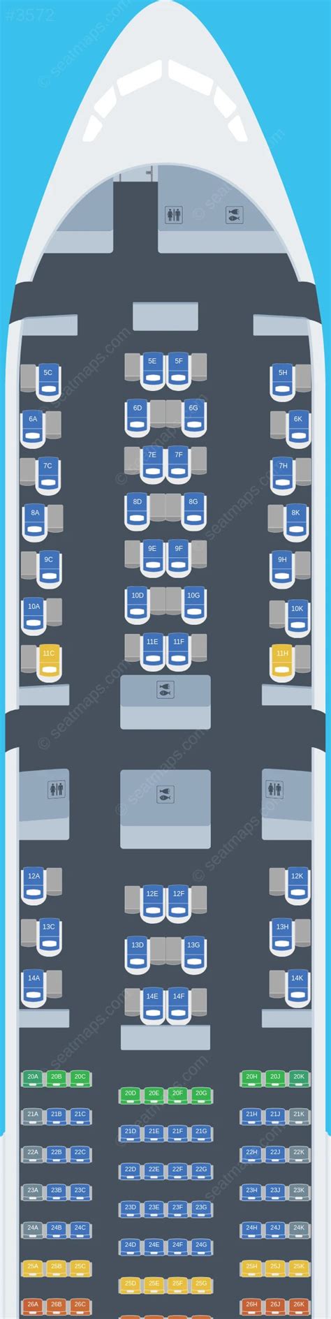 Seat Map Boeing 777-300 Etihad Best Seats In The Plane, 60% OFF