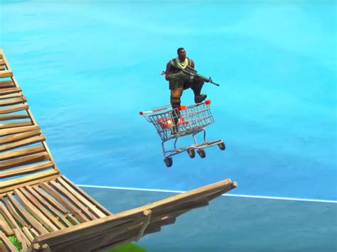 How to find and use the new shopping cart in 'Fortnite: Battle Royale,' whether you're playing ...