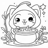 Drawing And coloring Magic potion Pages For Kids Children  sketch template