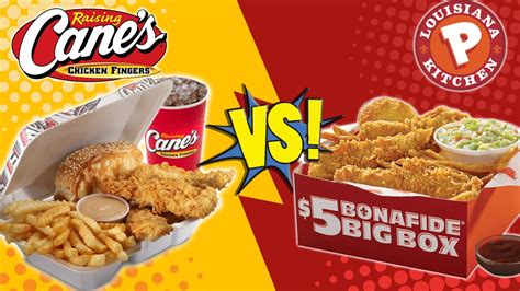 Raising Cane's VS Popeyes - YouTube