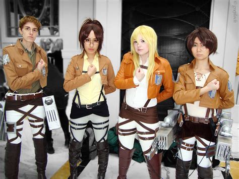 Attack on Titan - Scouting/Survey Corps members | A very bel… | Flickr
