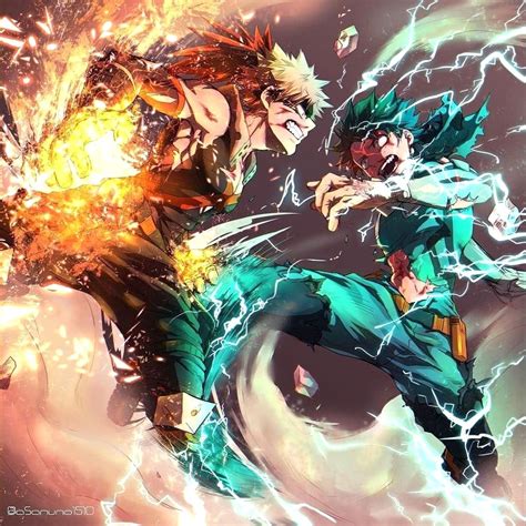 Deku vs. Bakugou 😍😍😍 ---------- 😍😍--⏩ I bet you can't handle what we ...