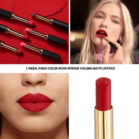 L'Oréal Paris has just released their new Color Riche Intense Volume ...