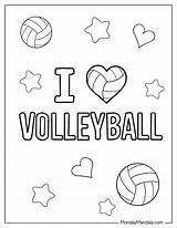 18 Volleyball Coloring Pages Free PDF Printables sketch template