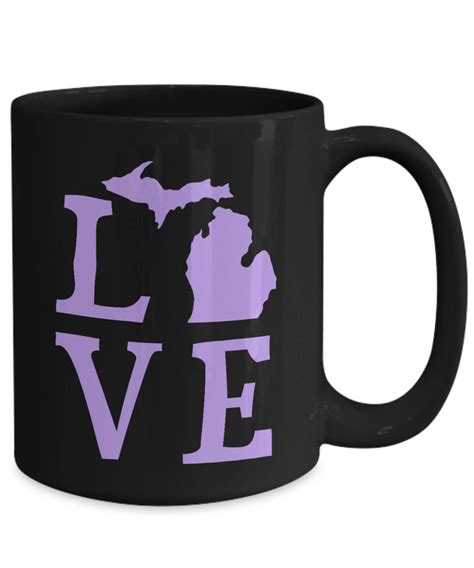 Michigan Themed Souvenir Mug Gift Idea for Her for Him for - Etsy