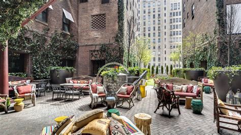 The Hudson Hotel’s magical outdoor terrace officially opens on Friday | Hotel new york, Hotels ...