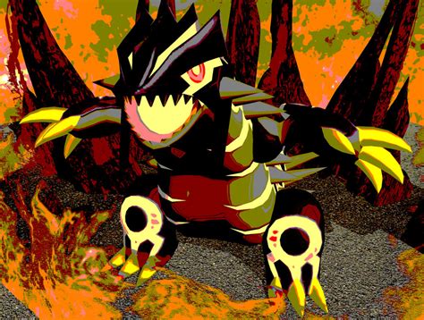 Shiny Primal Groudon by zoid162010 on DeviantArt