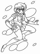 Sailor Mercury Coloring Pages sketch template